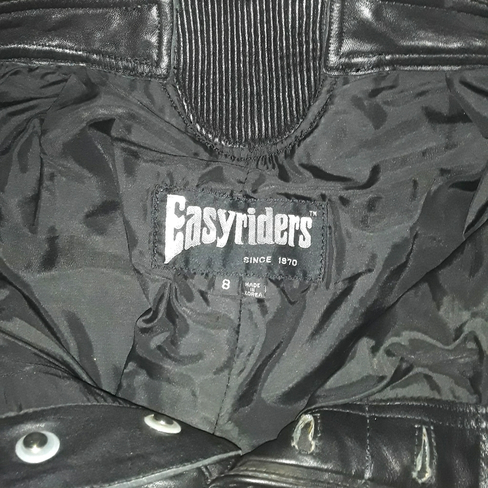 Matching Easy Riders leather jacket and pants